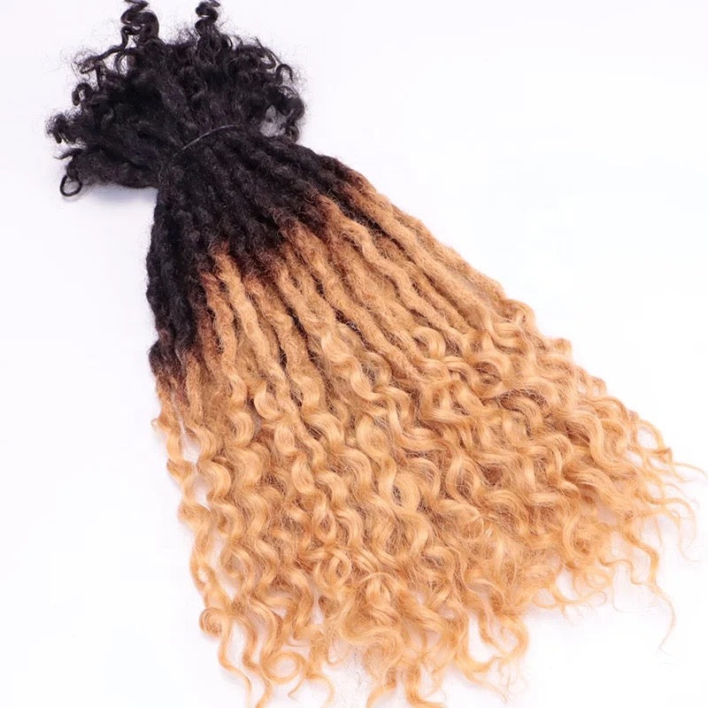 Goddess Dreadlocks Extensions Human Hair 50 Strands 14 inch