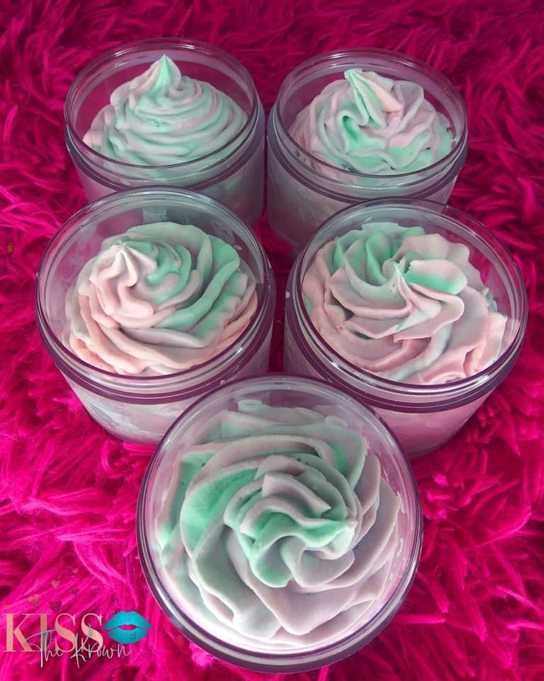 Wholesale Whipped Body Butter Green Apple Strawberry