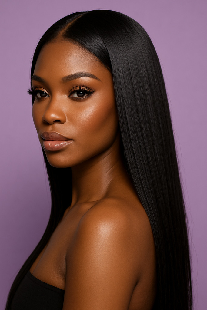 Yaki Straight Tape In Human Hair Extensions (40 pc)
