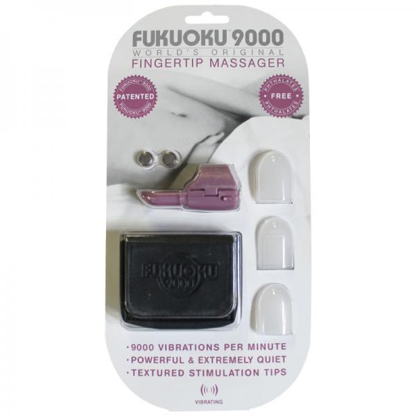 Fukuoku 9000 Fingertip Massager with Stimulating Tips