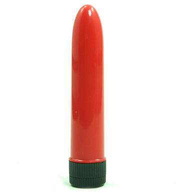 Lady's Choice 5 inches Plastic Vibrator Red