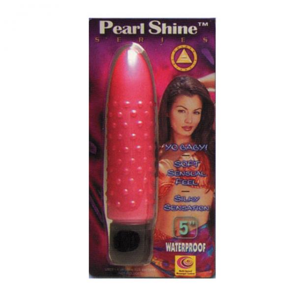 Pearl Sheens Series Bumpy (pink) Vibrator