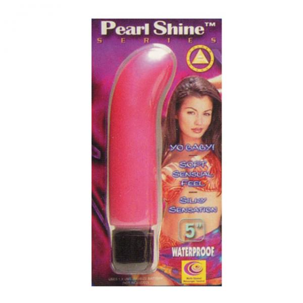 Pearl Sheens Series G-spot (pink) Vibrator