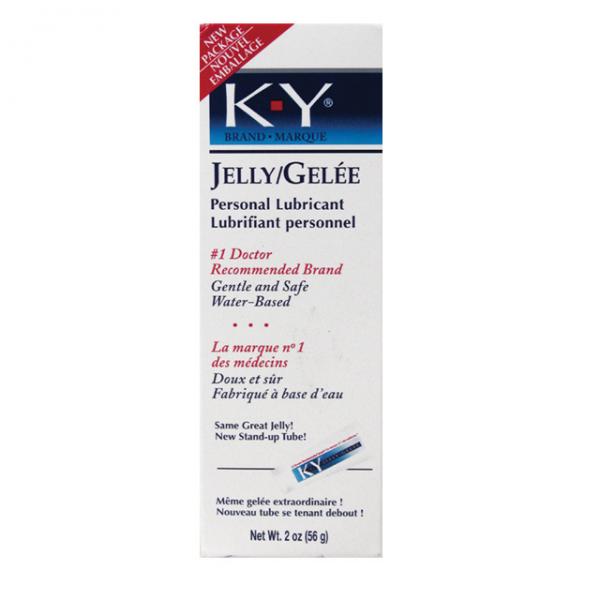 K-Y Jelly 2oz Tube Personal Water Based Lubricant