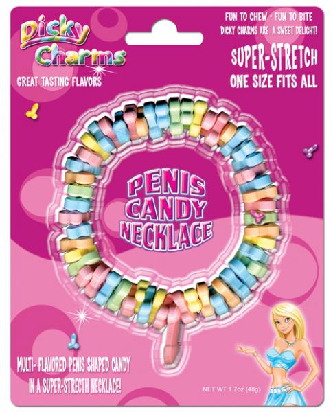Dicky Charms Penis Candy Necklace