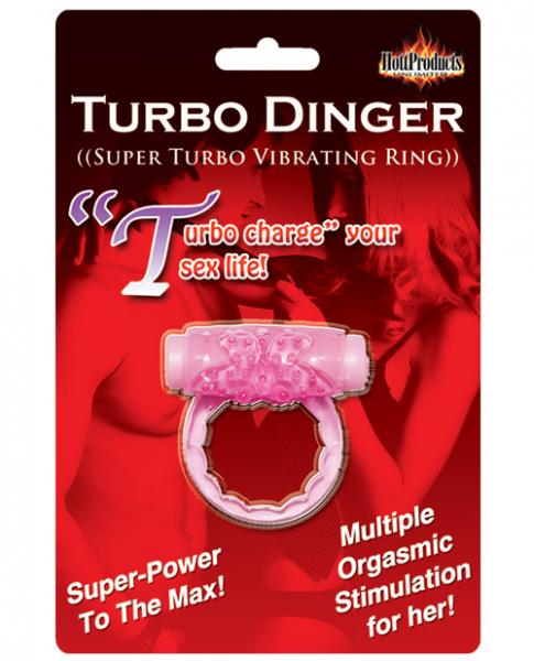 Humm Dinger Turbo Cock Ring Magenta