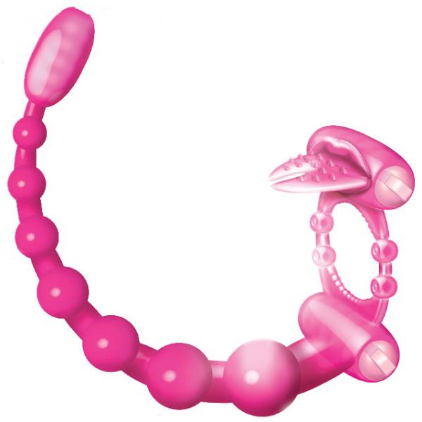 Scorpion Dual Pleasure Ring With Anal Vibe