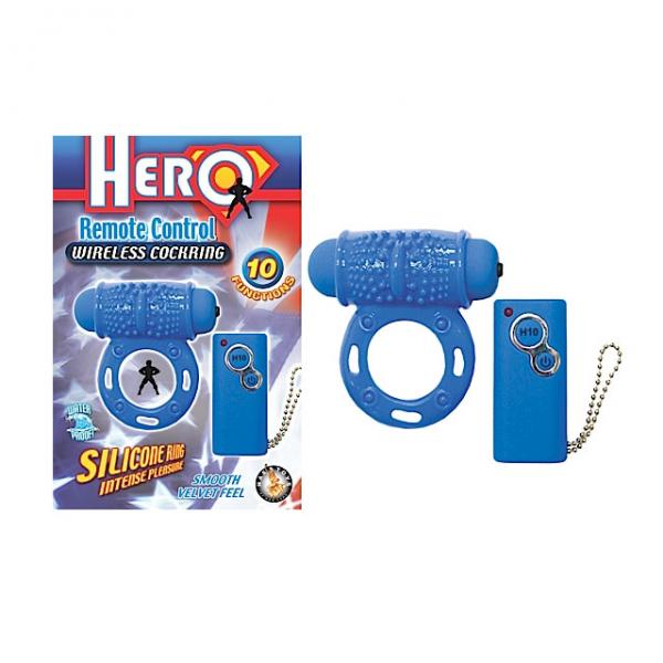 Hero Remote Wireless Cockring (blue)