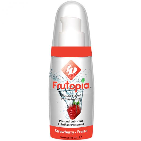 Id Frutopia Strawberry Flavored Lubricant 3.4 Fl Oz