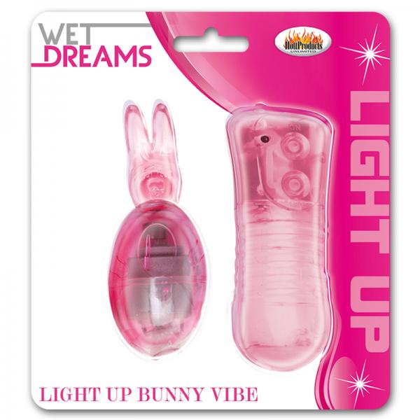 Light Up Orgasmix Bunny Egg Vibrator Pink