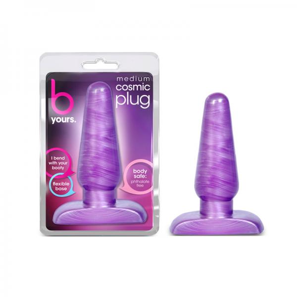 Blush B Yours Cosmic Plug Medium Purple Swirl