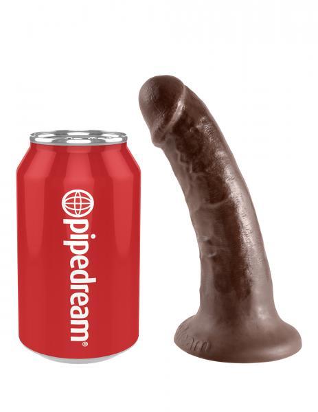 King Cock 6 Inches BrownDildo