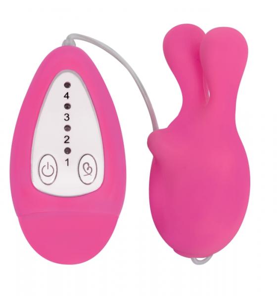 Gossip Bounce 4 Speed Silicone Egg Vibe Pink
