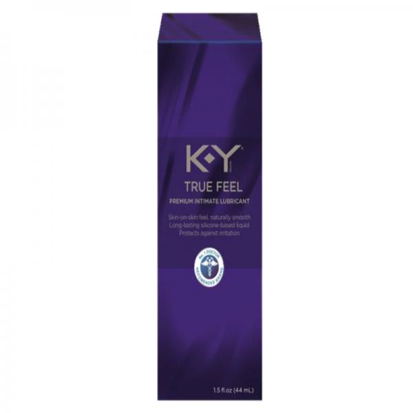 K-Y True Feel Premium Intimate Silicone Gel Lubricant 1.5oz.