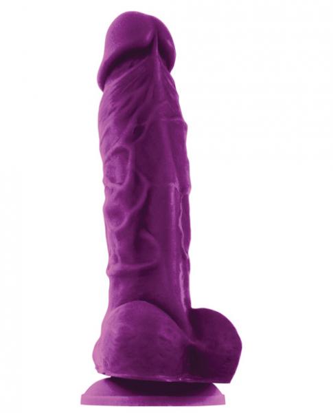 Coloursoft 5 inches Soft Dildo Purple