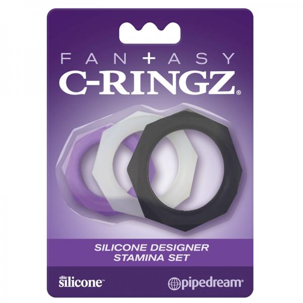Fcr - Fantasy C-ringz Silicone Designer Stamina Set Purple