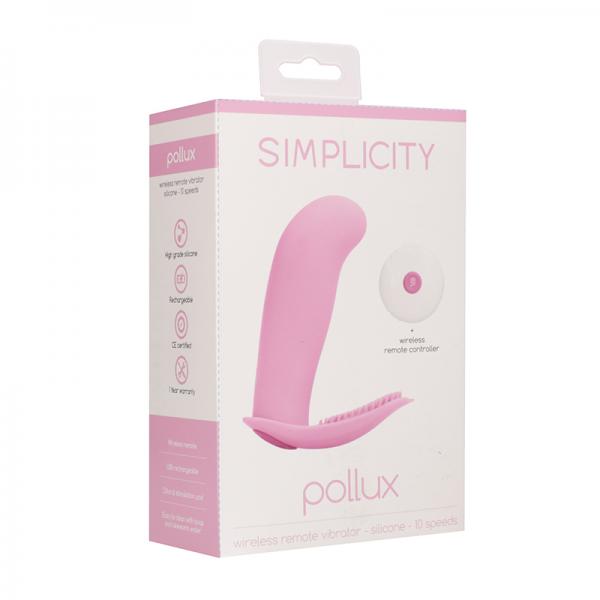 Simplicity Leon - Wireless Remote Vibrator - 10 Speeds - Pink