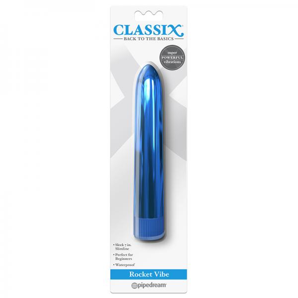 Classix Rocket Vibe 7 Inch Metallic Vibe Blue