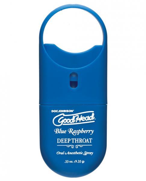 Goodhead Deep Throat Spray To Go Blue Raspberry .33oz