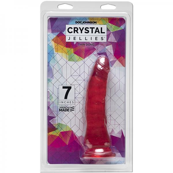 Crystal Jellies - 7in Thin Dong Pink