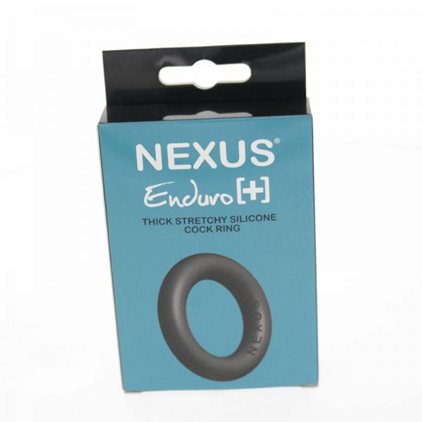 Nexus Enduro+ Thick Silicone Cock Ring - Black