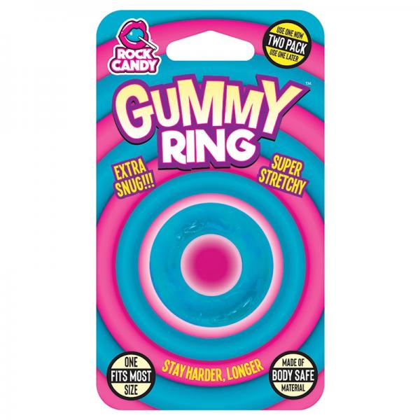 Gummy Ring - Blue