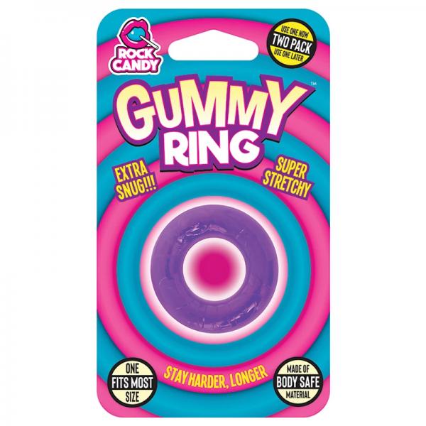 Gummy Ring - Purple