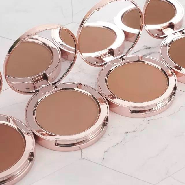 WHOLESALE BRONZER Start Your Own Makeup Line Private Label Matte Luxury Pressed Powder with Mirror Your Logo Printed