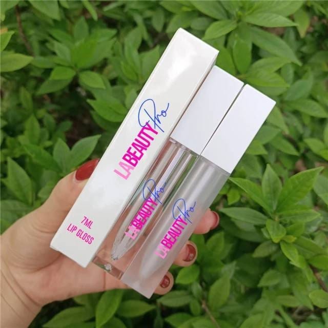 Lip Gloss Tubes + Boxes Wholesale Personalized Start Your Own Lip Gloss Line Bulk Lot Custom 5ml Wand Tubes Your Logo Printed