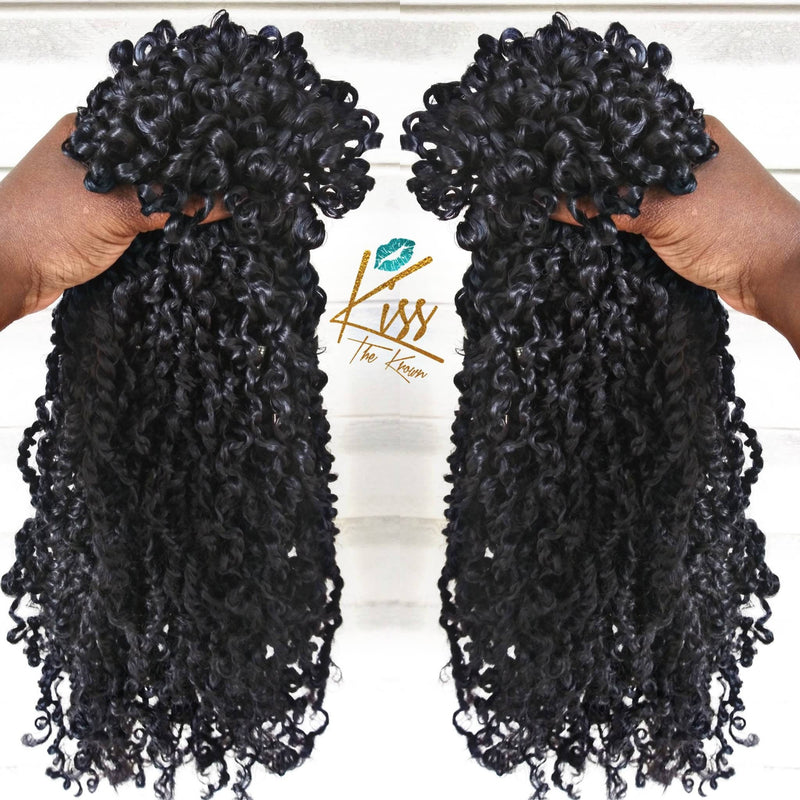 Crochet Passion Twist 150 PIECE Nubian Twists Spring Twists HANDMADE Pre Looped Crochet Braid Hair Extensions Protective Style 8-28 inches