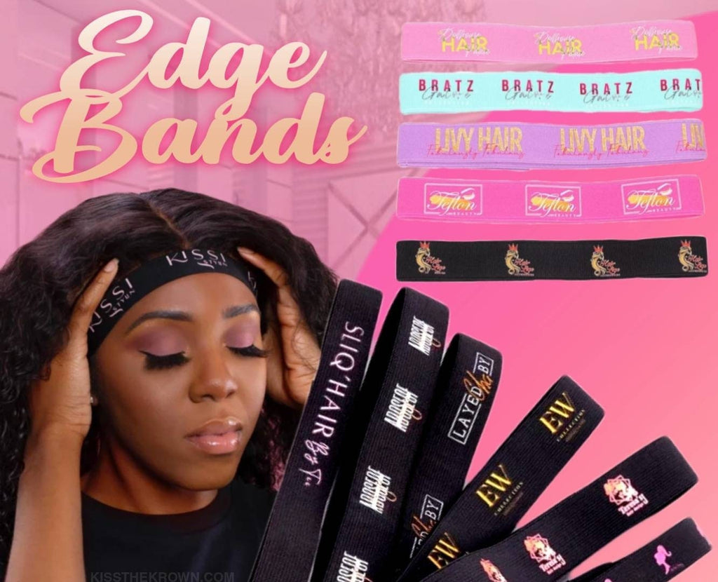 Elastic Hair Bands Wigs Edges, Wig Elastic Band Lay Edges