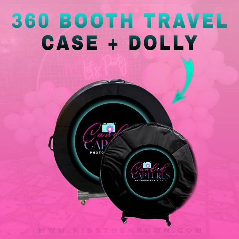 360 Photo Booth Travel Carrying Bag + Dolly Only