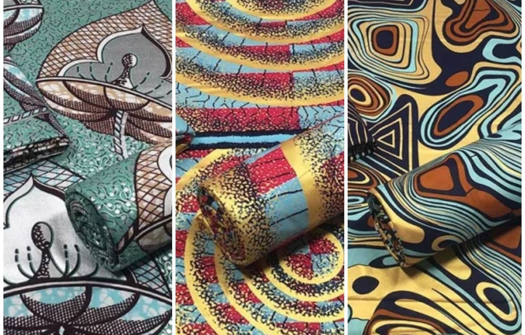 6 Yards Ankara Fabric Wholesale Bulk Lot Tribal African Print Fabric Wax 100% Cotton