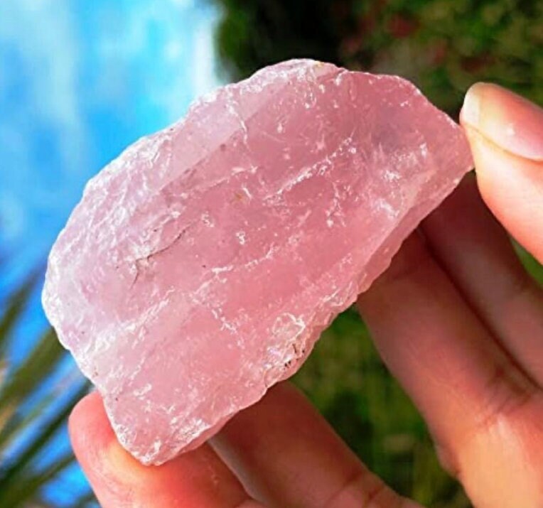 Rose Quartz Healing Crystals 1 Pound Lot