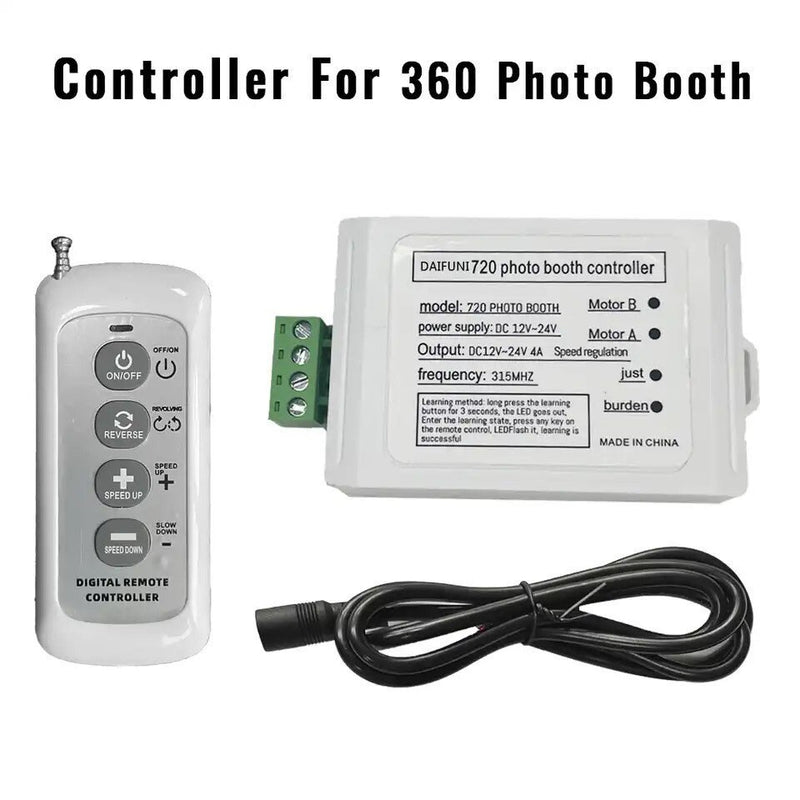 360 Photo Booth Replacement Remote Automatic Spin Controller