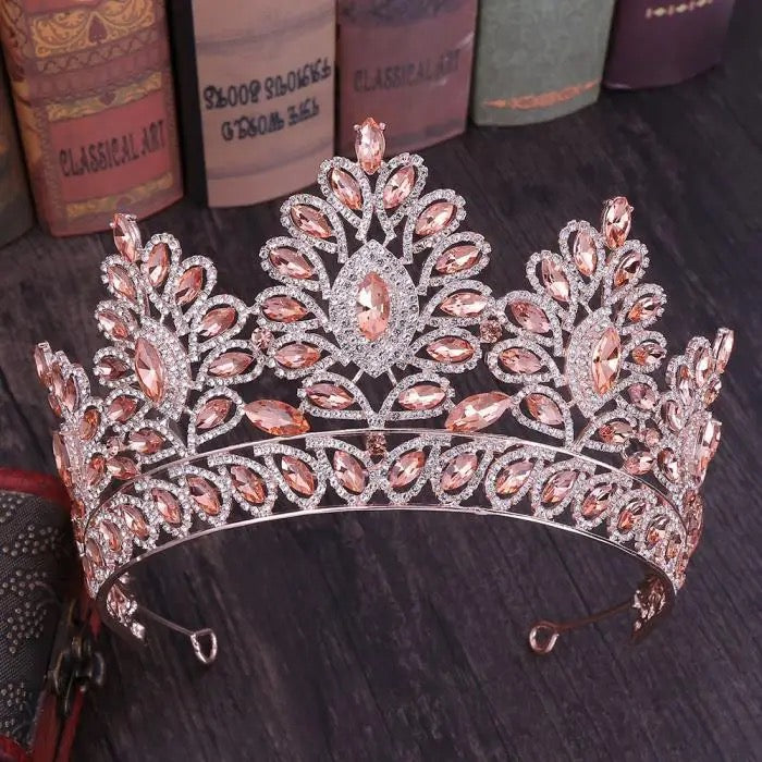 Rhinestone Tiara Crown