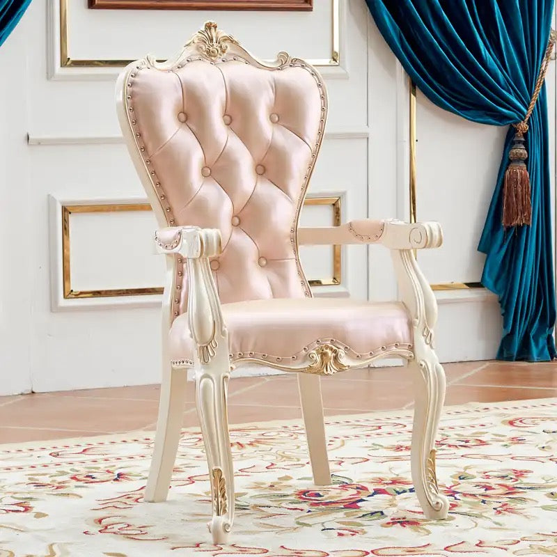 Rose Pink Queen Chair